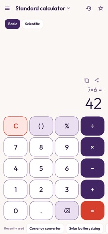 SmartCalc Pro: Calculator screenshot 1
