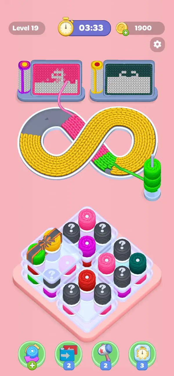 #3. Thread Stack 3D (iOS) بواسطة: Luc Vu