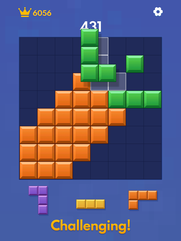 Block Blast - Top Block Puzzle iPad screenshot 6 - Games app