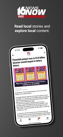 16 NEWS NOW iPhone screenshot