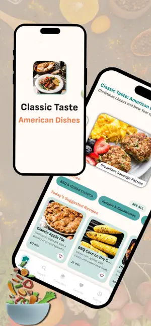 Classic Taste: American Dishes screenshot 1