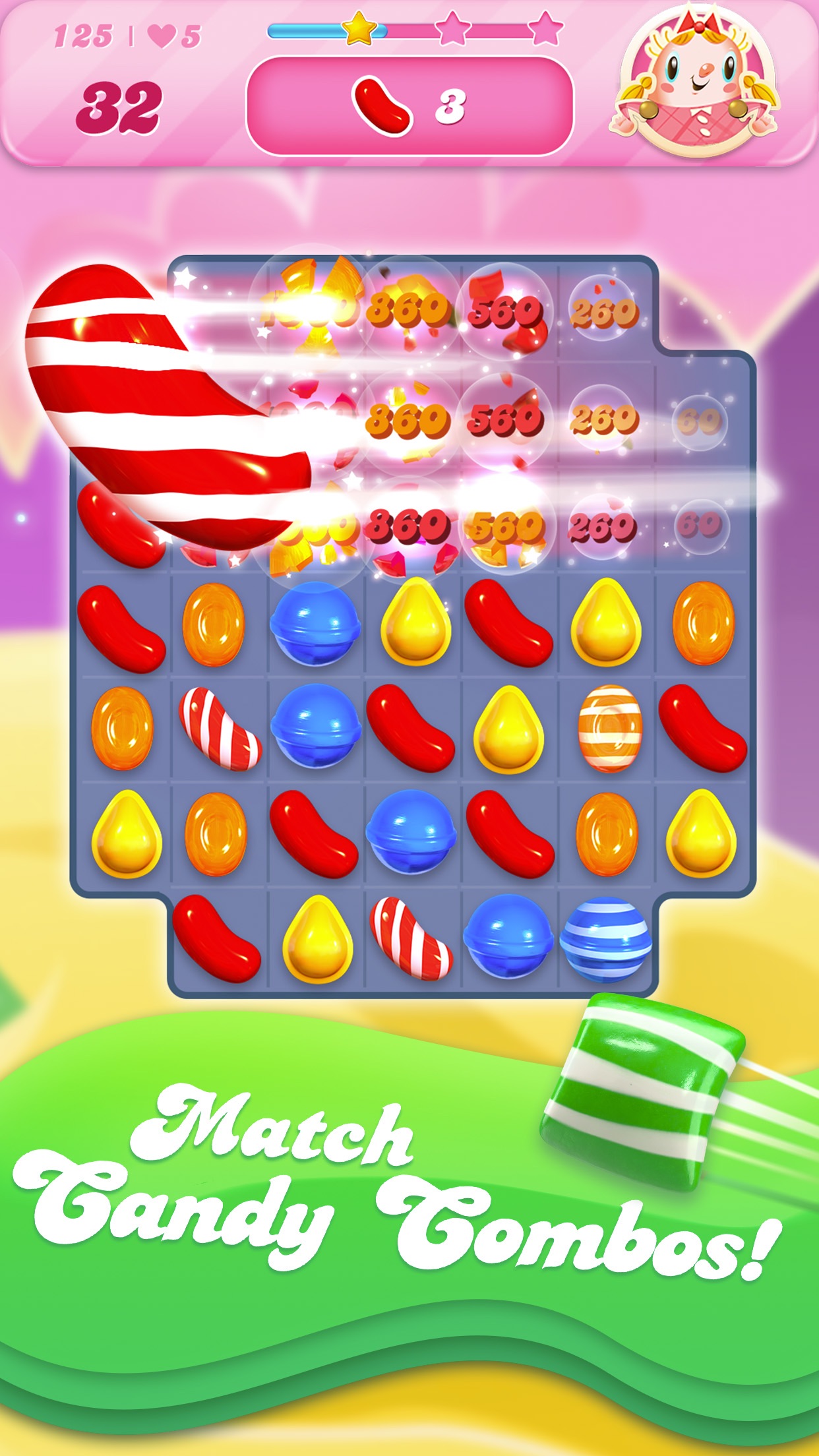Candy Crush Saga screenshot 3