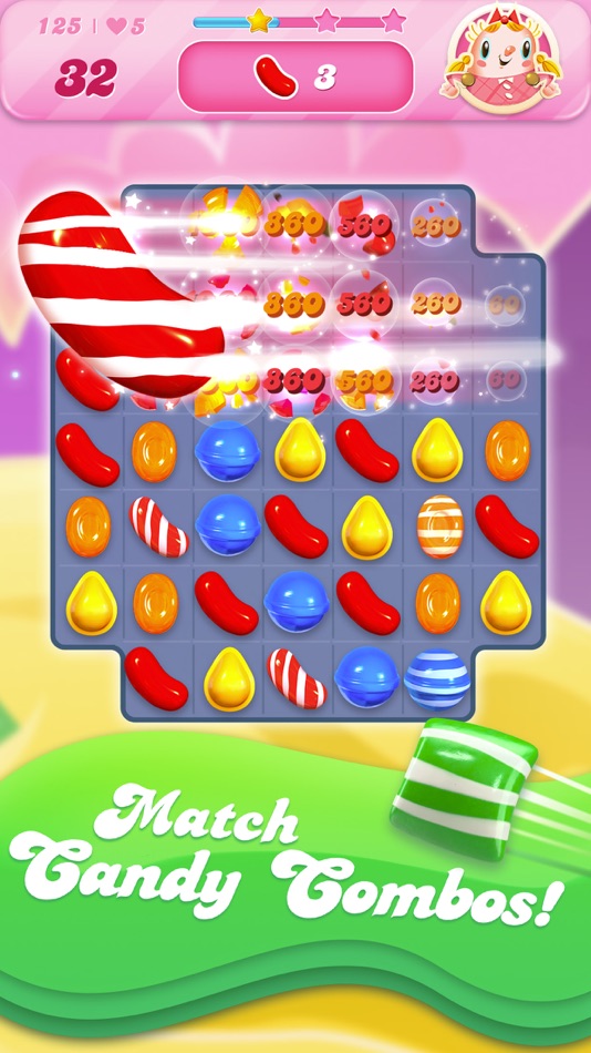 #3. Candy Crush Saga (iOS) 来自: King