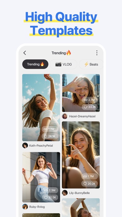 Spring - Video Editor iPhone screenshot 8 - Photo & Video app