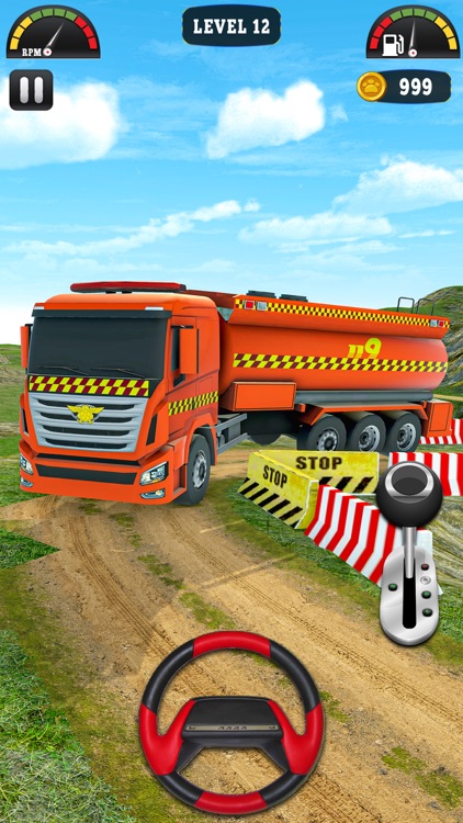 Semitrailer Truck Climbing screenshot-3