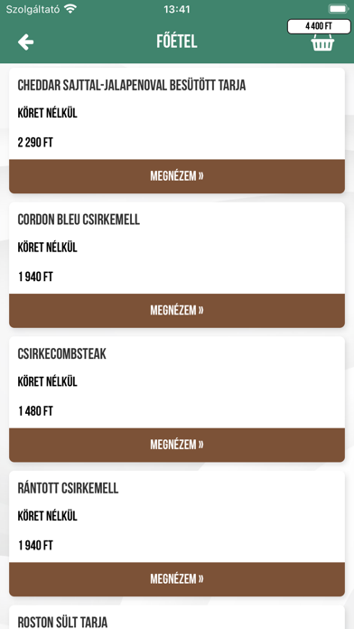 Kőbunkó Streetfood Screenshot