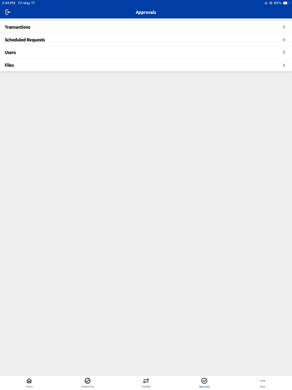 S&T Business Mobile Banking iPad screenshot 4 - Business app