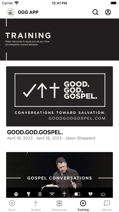 GOOD.GOD.GOSPEL. Screenshot