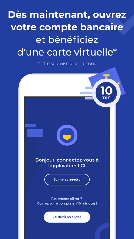 Mes Comptes - LCL screenshot 1 of 10