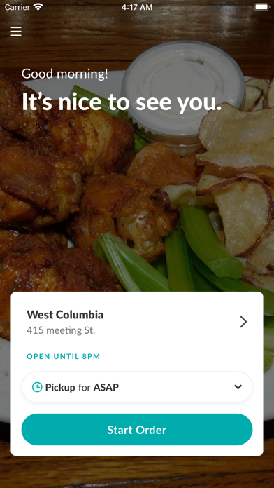 D's Wings iPhone screenshot 2 - Food & Drink app