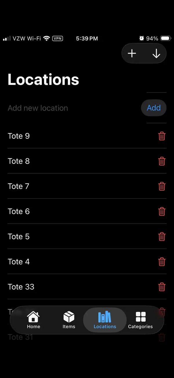 #4. Household Storage (iOS) Ved: Khuong Le