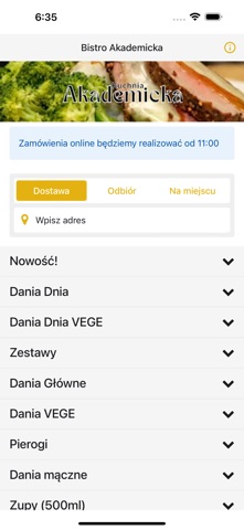 Kuchnia Akademicka screenshot