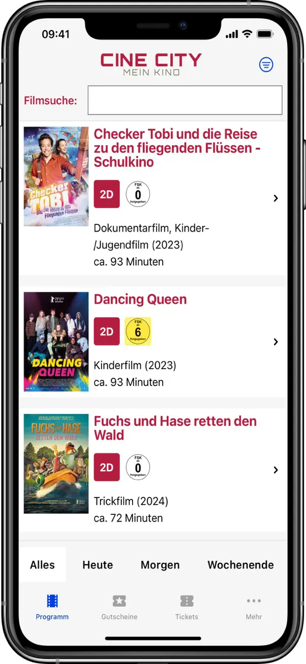 Screenshot #1 pour Cine City Verden - Mein Kino