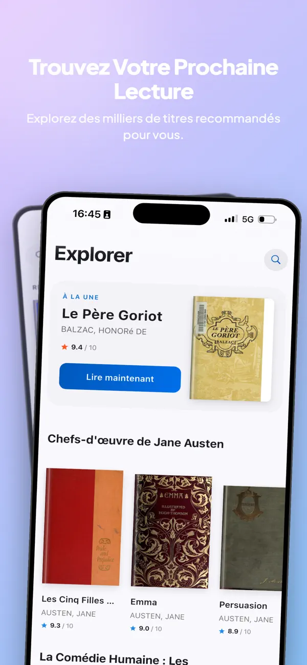 Screenshot #2 pour EBook Libre - illimité avec AI