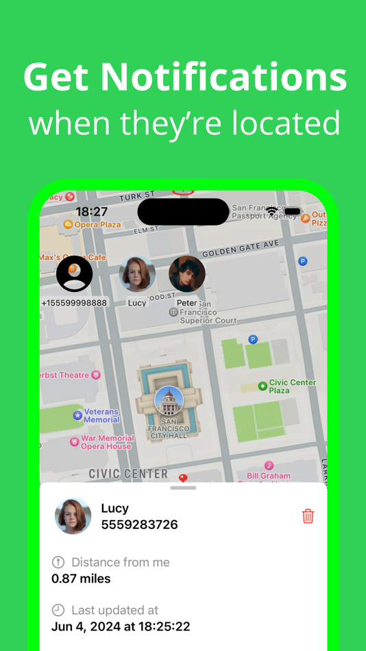 #2. Phone Number Tracker - WhereRU (iOS) 来自: Bitsbaker LLC.