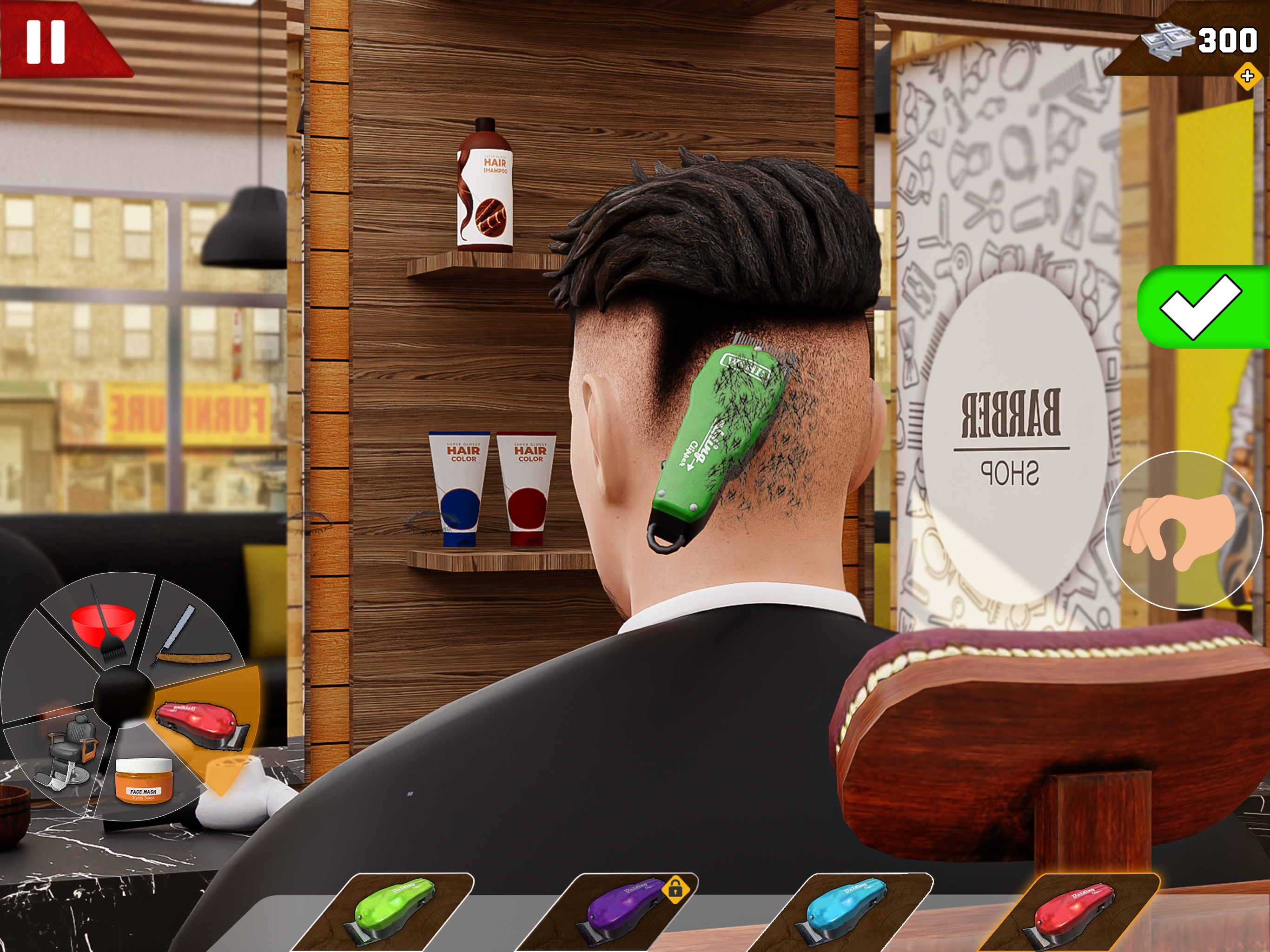 Haircuts Games Barber Shop