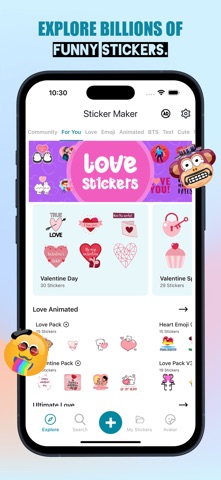 Sticker Maker ! Screenshot 1 of 8