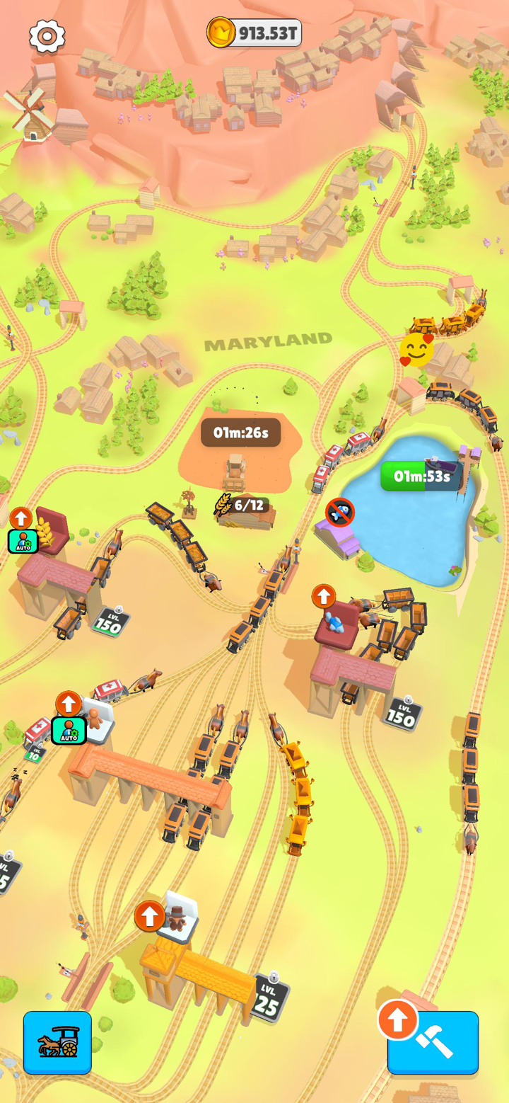 Rail Master Tycoon: Idle Train screenshot 1
