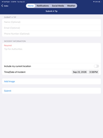 App screenshot