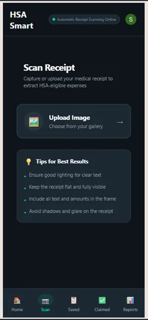 HSA Smart screenshot 2