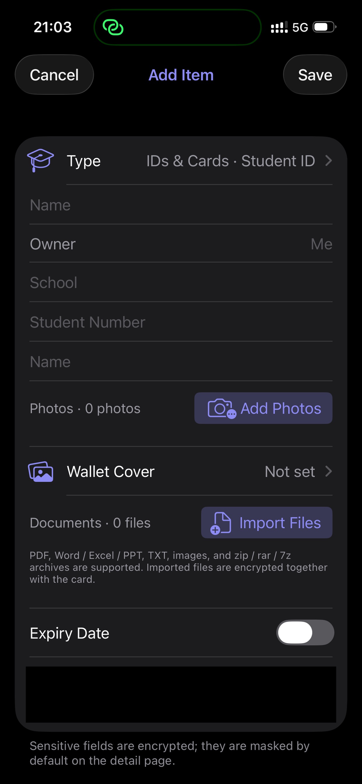 Screenshot 5 of Digital Wallet - Card Manager