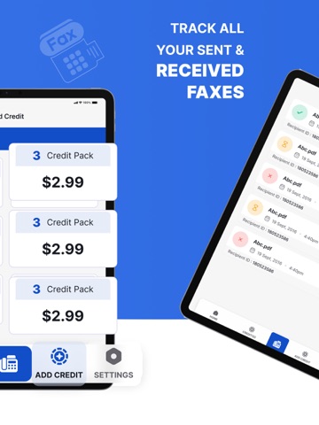 Fax Easy – Send & Receive iPad screenshot