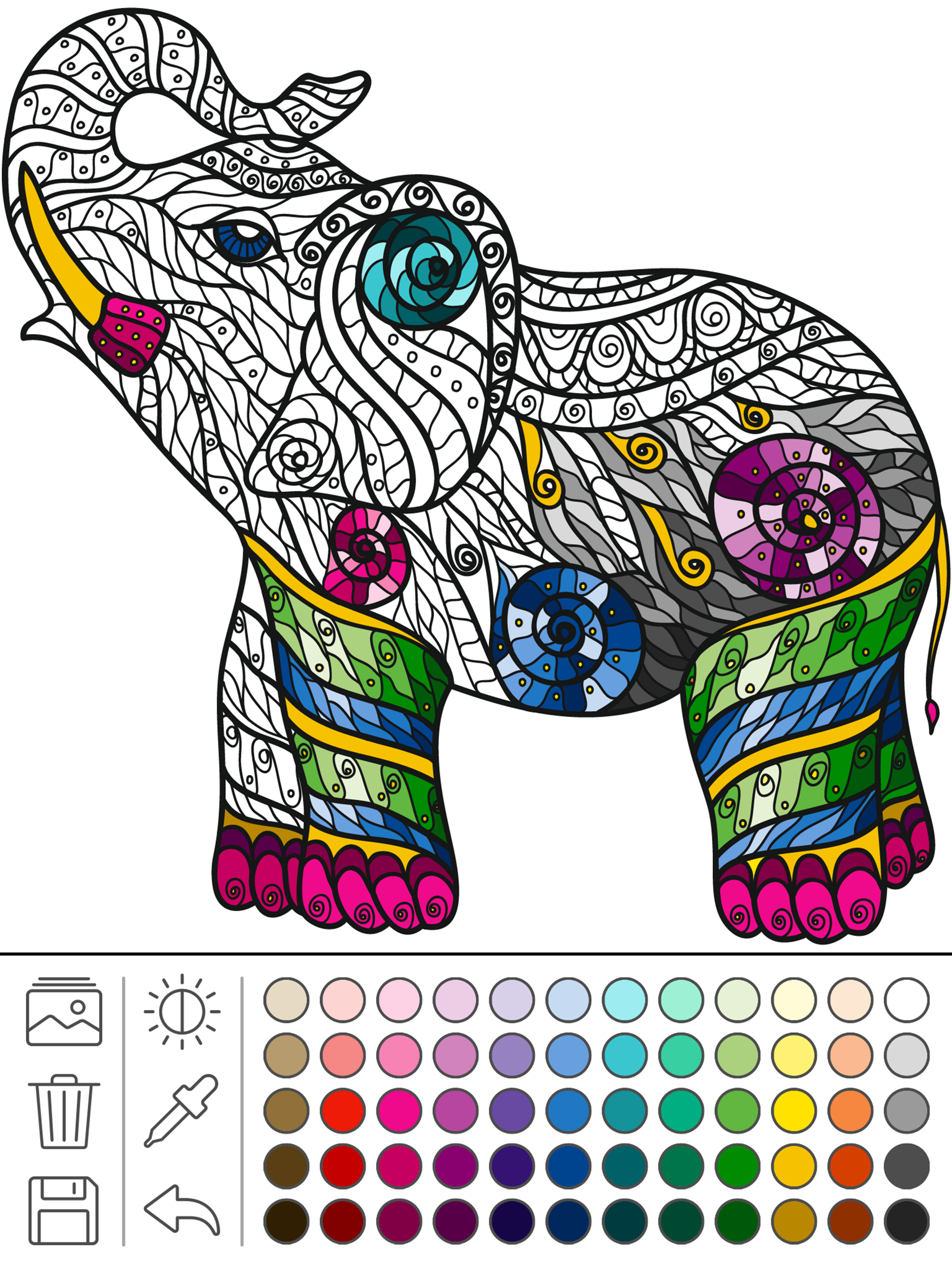 Mindfulness Coloring 1