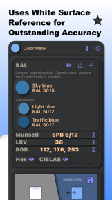 Colorimeter Camera Color Meter screenshot