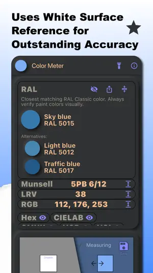 Colorimeter Camera Color Meter screenshot 2