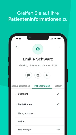 Screenshot von Jameda Pro auf dem iPhone 4