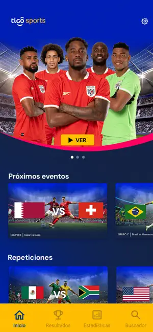 Tigo Sports Panamá screenshot 1