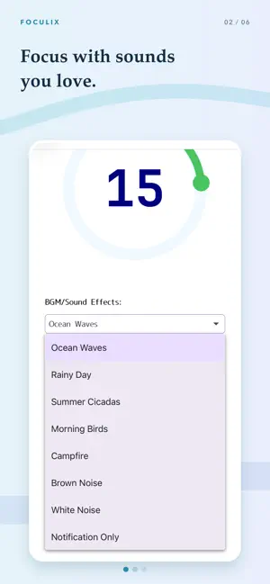 Foculix: Pomodoro Focus Timer screenshot 2