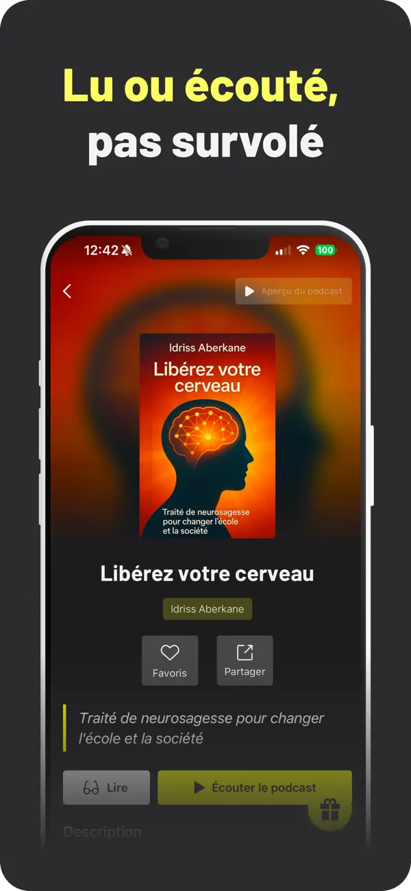 Screenshot #3 pour Dygest: livres podcast & idées