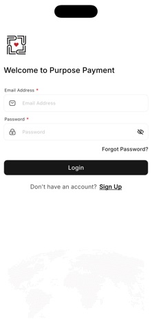 Purpose Payment iPhone screenshot