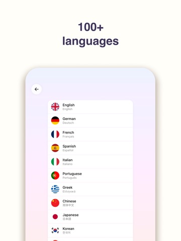 Real Time Translator - Voxity iPad screenshot