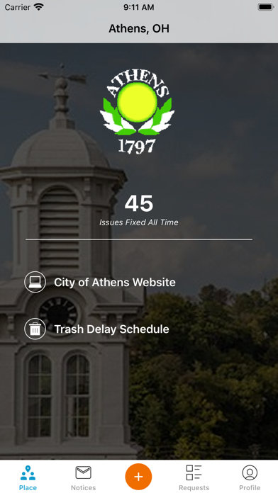 Athens Ohio City Source Screenshot