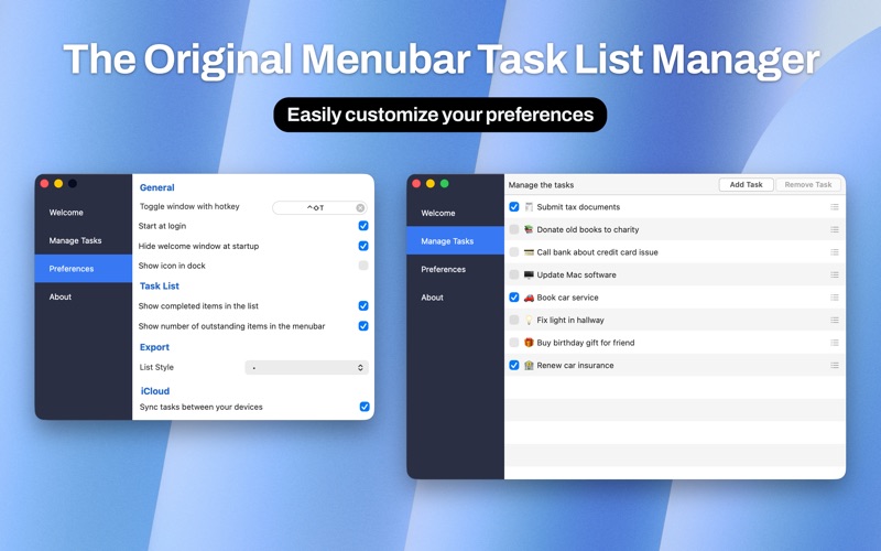 Screenshot #2 pour TaskTab: Simple To Do List