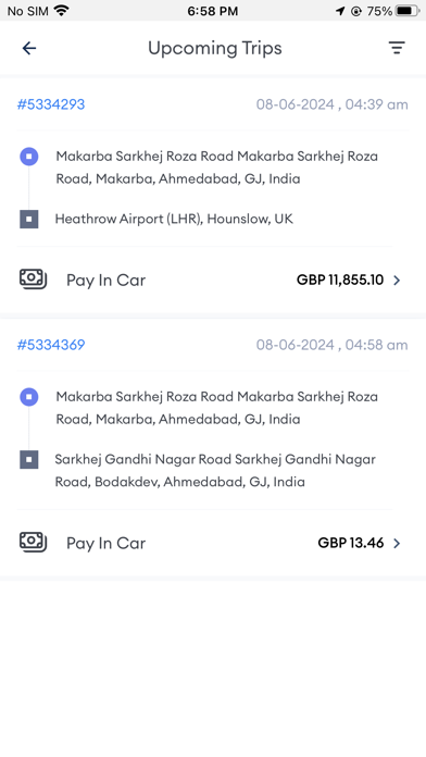 Fleeyo: Taxi, Transfers & Ride Screenshot