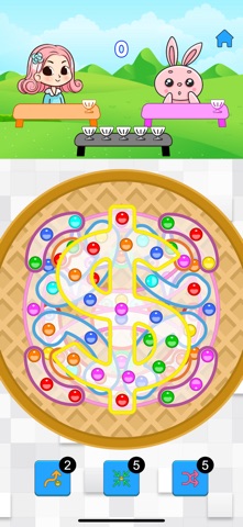 Triple Scoop: Ice Cream Puzzle iPhone screenshot