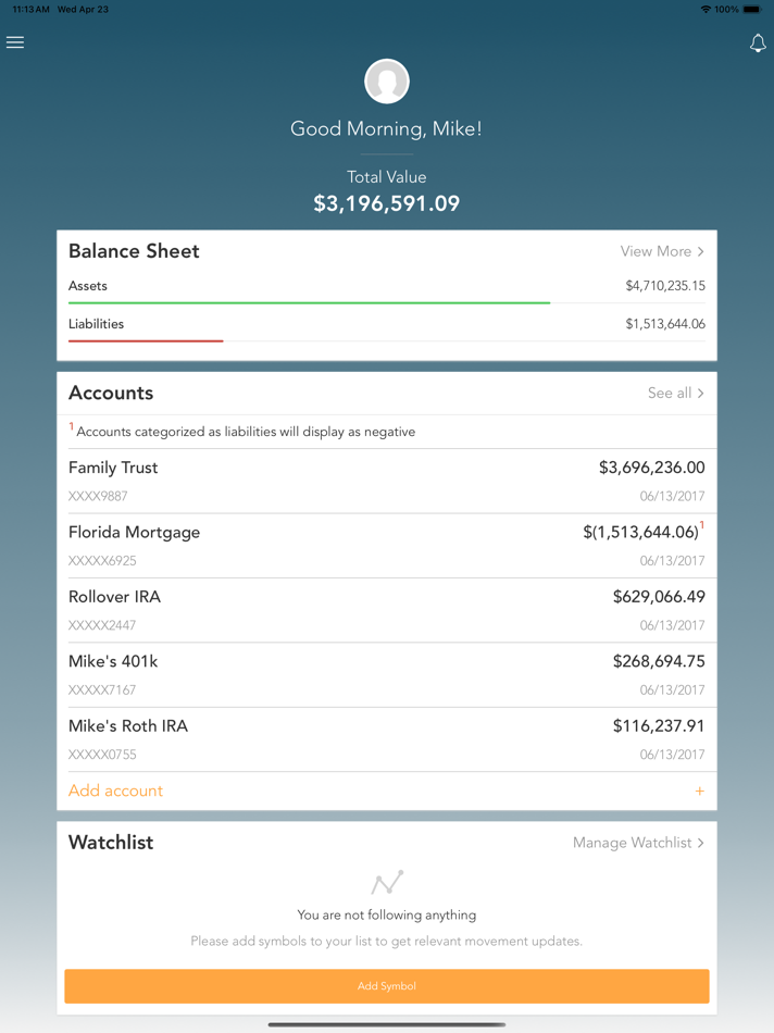 #2. TPB PWM (iOS) 由: Tidwell Premock Basilone Private Wealth Management Inc.