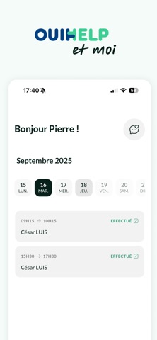 Ouihelp et moi screenshot