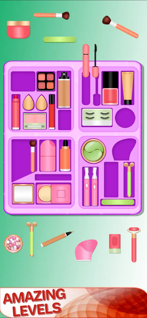 Screenshot #2 pour Beauty Organizer Game