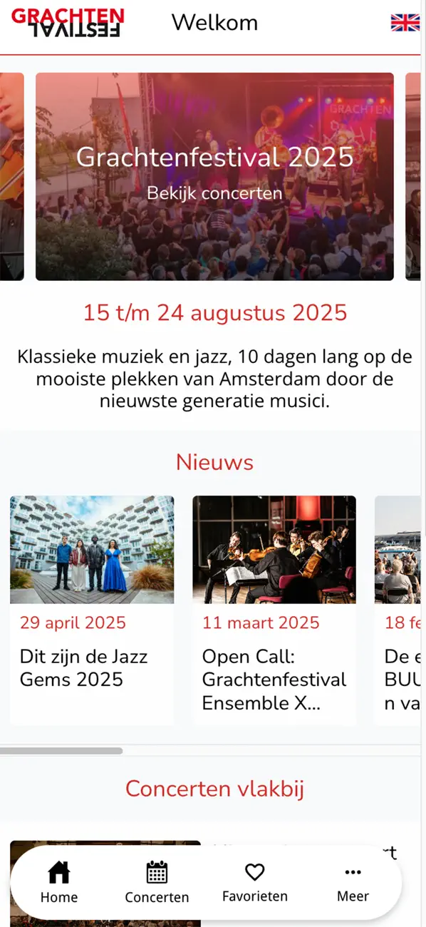 Screenshot #1 pour Grachtenfestival