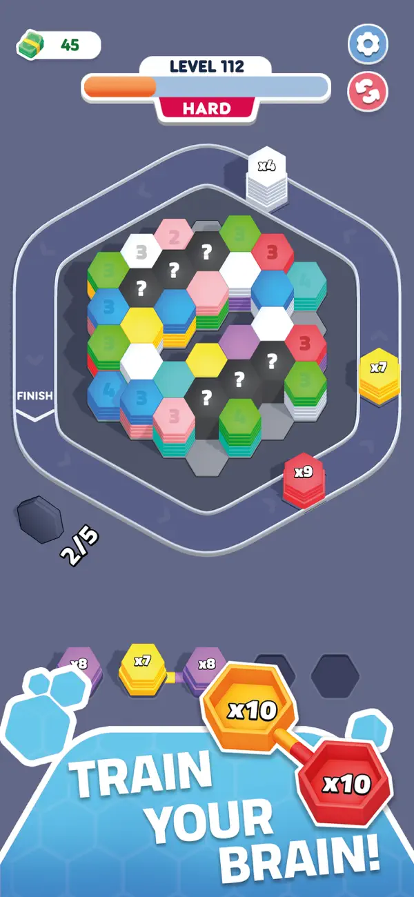#3. Hexa Path! (iOS) di: FURTLE GAME OYUN ANIMASYON YAZILIM VE BILISIM TEKNOLOJILERI TICARET ANONIM SIRKETI