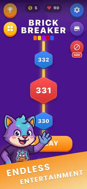Puzzle Game: Brick Breaker screenshot 1