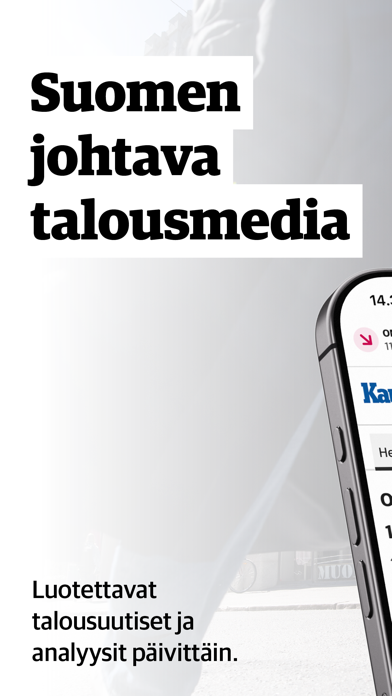 Screenshot #1 pour Kauppalehti