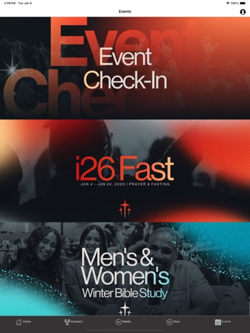 Impact Church App ipad screenshot 3