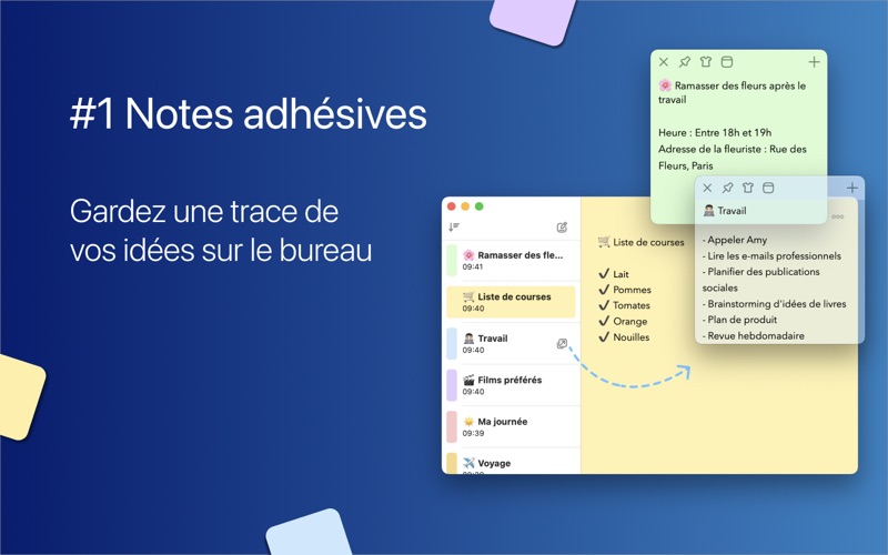 Screenshot #1 pour Sticky Notepad: Notes & Memo