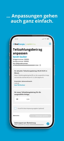 Drei Energie iPhone screenshot