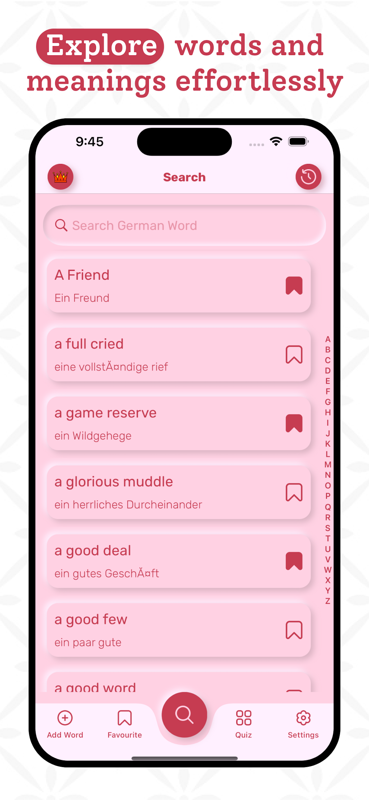 German | German Dictionary screenshot 2